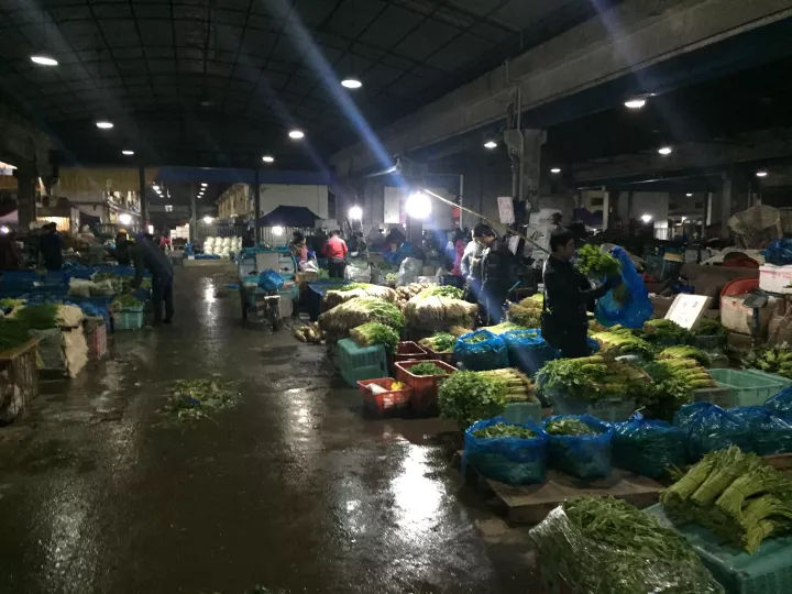e批资讯丨夜访三林农产品批发市场-夜深人静时的e批生鲜是如何运营的?